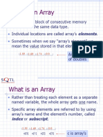 What Is An Array: Elements