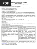 Normas Abnt Primeiro Semestre 2010