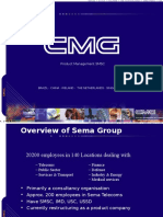 © CMG Telecommunications, 2000: Product Management SMSC