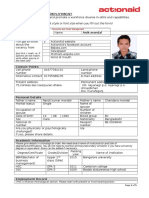 Pplication FOR Mployment: Anik Mondal