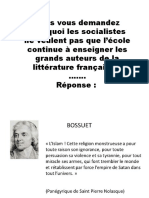 L'Islam Et Les Auteurs de La Littérature Française