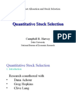 Quantitative Stock Selection