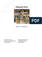 Perpunim Druri - Libri I Nxenesit