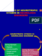 Role of Neurotropic Vitamin