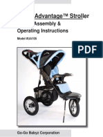 Urban Advantage™ Stroller: Safety, Assembly & Operating Instructions