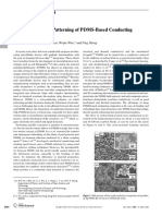 Characterizing and Patterning of PDMS-Based Conducting Composites
