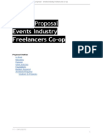 Event Freelancers Co-op Proposal
