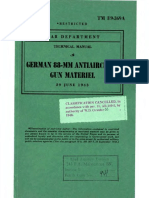 German Flak 88 US Army Manual