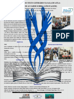 Poster Do PIBID 13º FETEC Subprojeto Letras