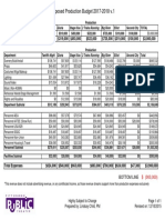 Pittsburgh Public Theater-Proposed 2017-2018 Production Budget V 1