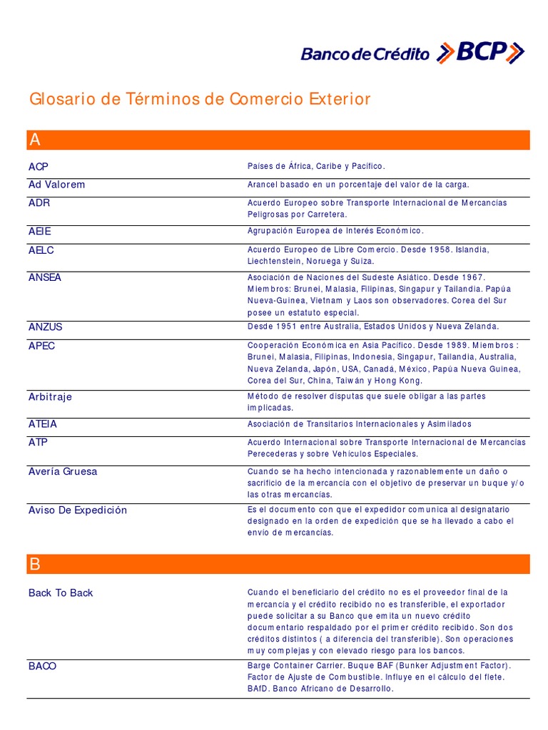 Glosario de Comercio Exterior BCP.pdf Carta de crédito