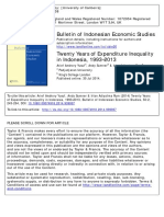 Yusuf Et Al. (2014) Twenty Years of Expenditure Inequality