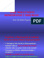 Homeopatija U Hirurgiji