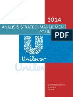Analisis Strategi Manajemen PT Unilever