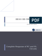 Complete Response of RC and RL Circuits