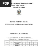 Sri Venkateswara University - Tirupati Chittoor District Andhra Pradesh