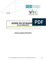 Guide Du Stagiaire m2 en Alternance 2014-2015
