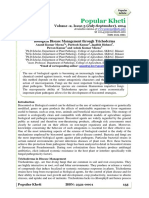 Biological Disease Management through Trichoderma