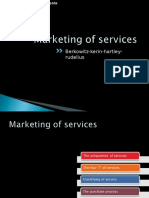 Marketing of Services