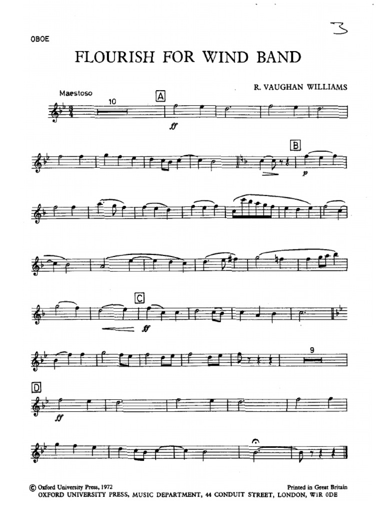 Flourish For Band (Parts) PDF