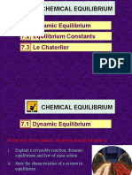 7.1 Dynamic Equilibrium