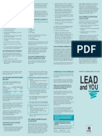 Indg305 - A Guide to Working Safely With Lead Lead and You