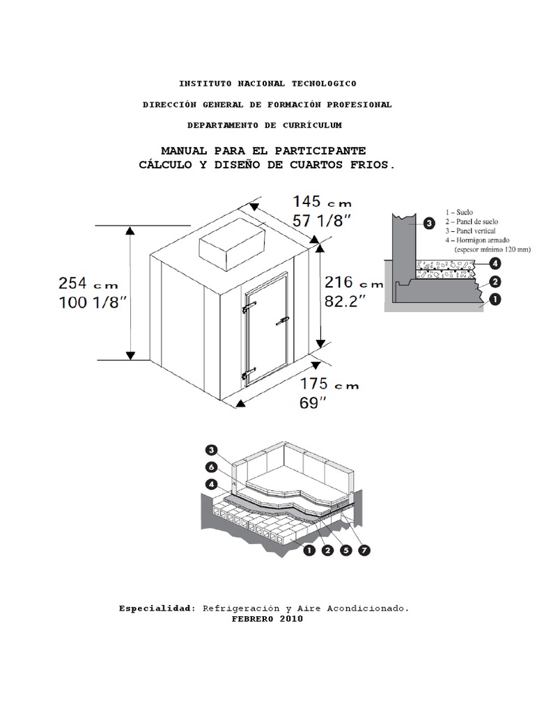 Manual de Calculo y Diseño de Cuarto Frios