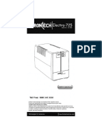 Frontech Electra 725 - User Manual