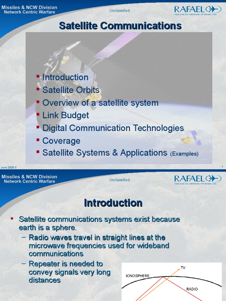 Satellite Ppt | Communications Satellite | Telecommunication
