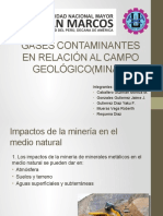 Gases Contaminantes en El Campo Geologicominas5