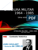 Aula Ditadura Militar