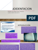 Nanoidentacion