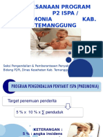 Pelaksanaan Program P2 ISPA/Pneumonia Kab. Temanggung