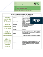 Programa Integral Autocad