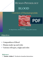 Overview of Haematopoeisis Final