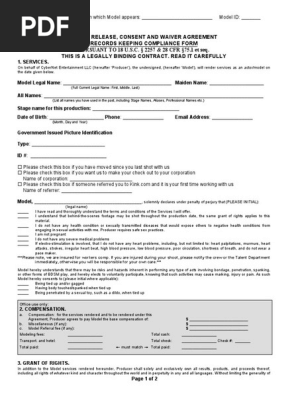 2257 model release form
