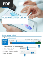 BUPA-How to Register Online