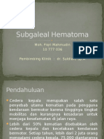 Subgaleal Hematoma