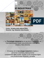 2.3 Tipos de Industrias