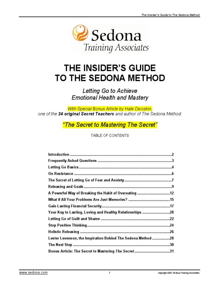 The Insider Guide To The SM | PDF | Guilt (Emotion) | Anxiety Disorder