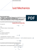 Advance Fluid Mechanics Lectures 7-8