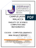 Computer Graphic Mini Project Report