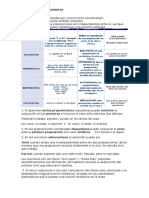 Tipos de Oraciones Coordinadas