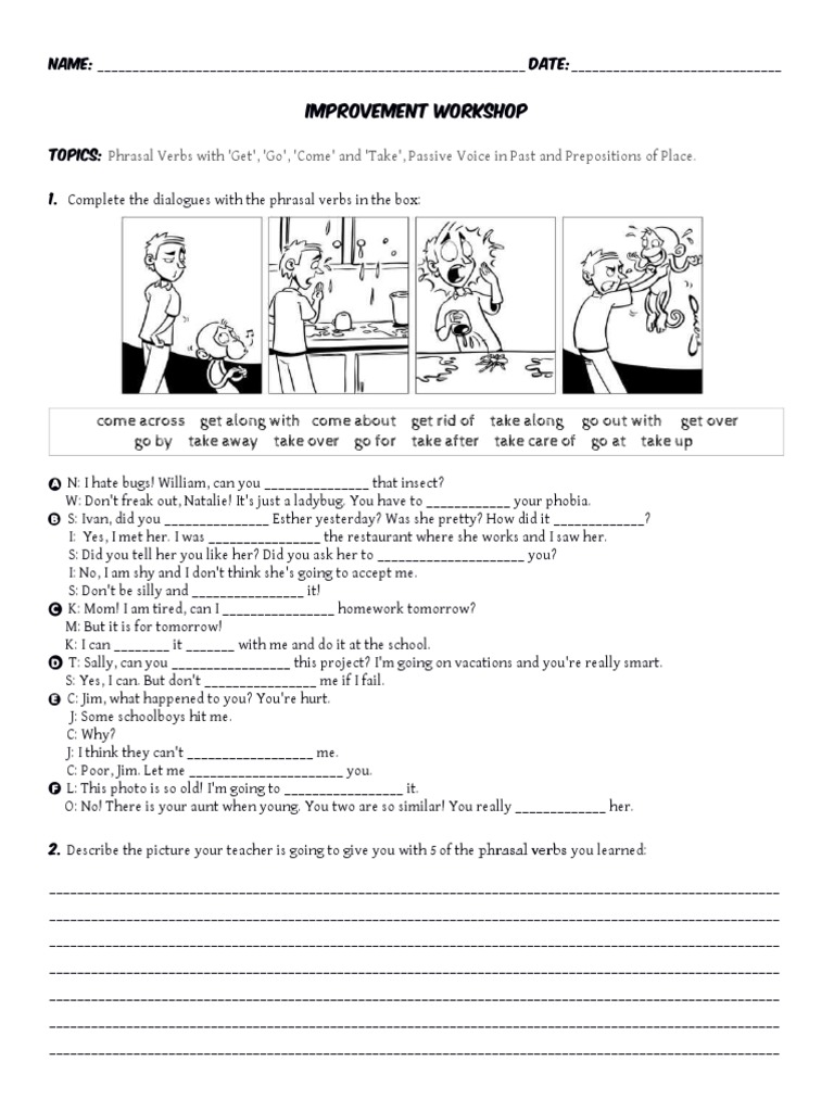 Improvement Workshop | PDF | Language Mechanics | Linguistic Morphology