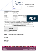 Proforma Invoice Period 2 - 6 December 2015, Mr. Beni Arjihans