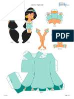 Jasmine Papercraft Printable 0210