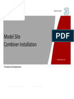 Model Site Installation Combiner