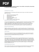 HR Employees and Other Department Managers To Learn Whether Certain Policies and Procedures Are Understood, Practiced and Accepted