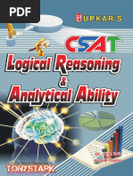 CSAT - Logical Reasoning & Analytical Ability by Dr. M.B.Lal & Ashok Gupta Stark PDF