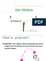 AP Physics B - Projectile Motion